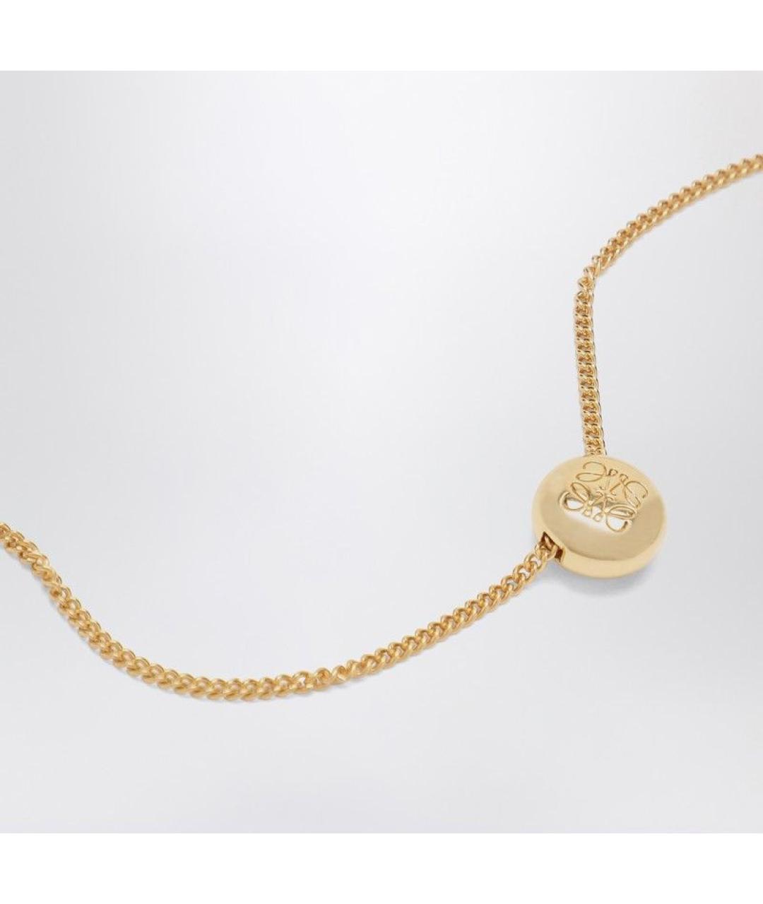LOEWE Золотая металлическая подвеска, фото 2