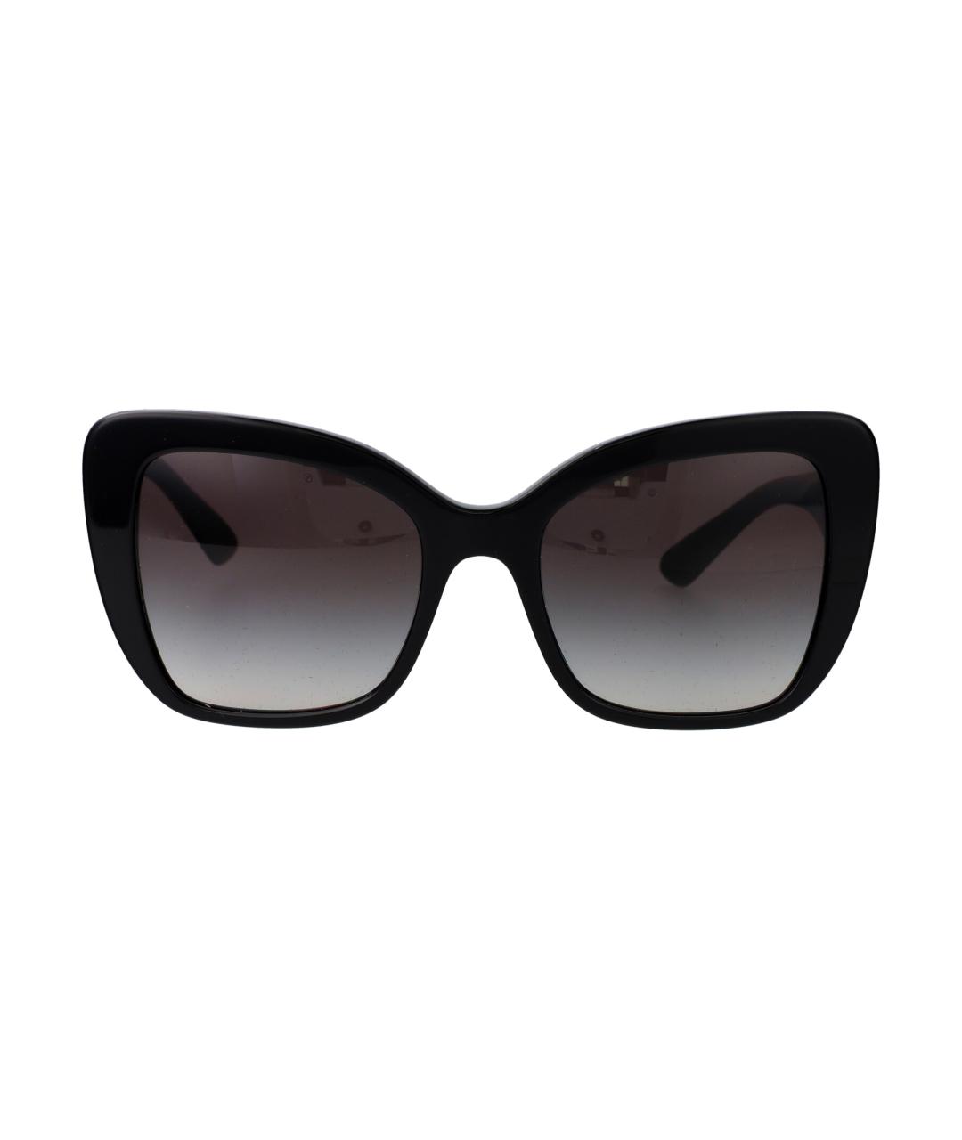 DOLCE&GABBANA Черные солнцезащитные очки, фото 1