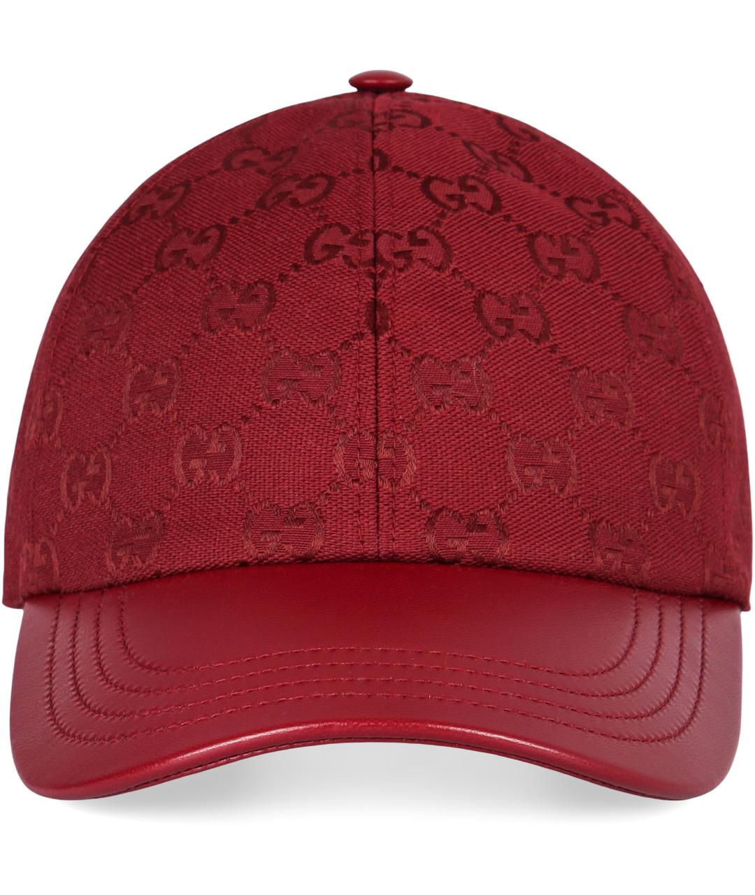 GUCCI Красная хлопковая кепка, фото 2