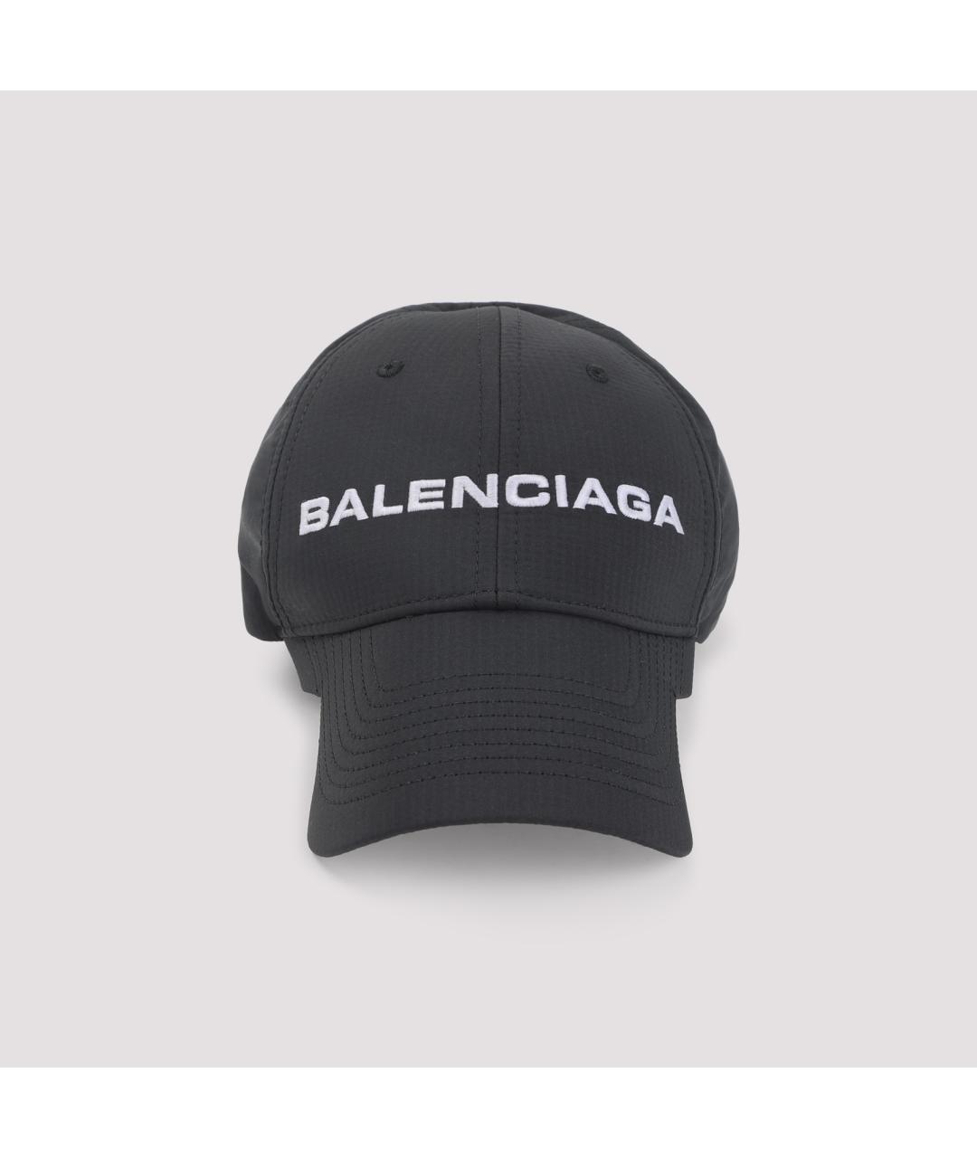 BALENCIAGA Черная хлопковая кепка/бейсболка, фото 2