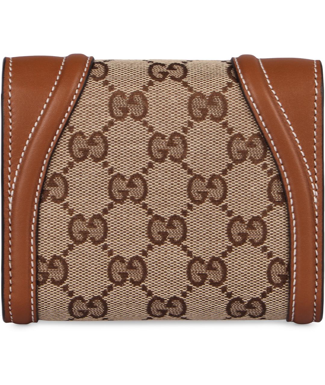 GUCCI Коричневый кошелек, фото 3