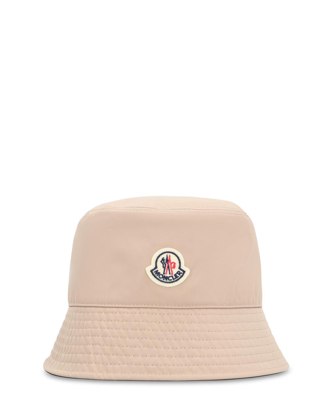 MONCLER Бежевая хлопковая панама, фото 1
