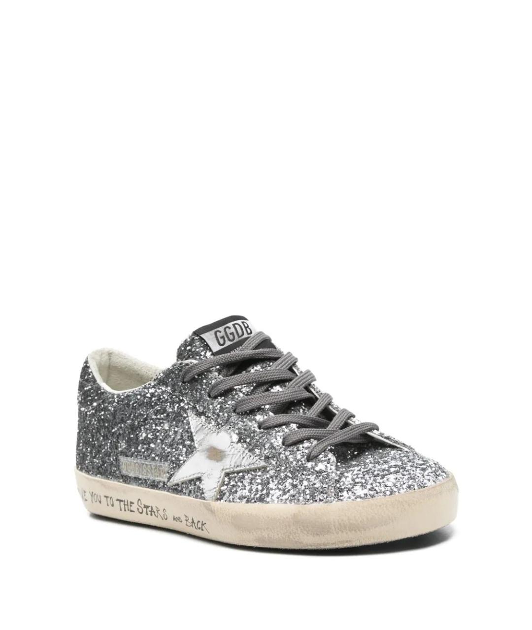 GOLDEN GOOSE DELUXE BRAND Мульти кожаные кеды, фото 2