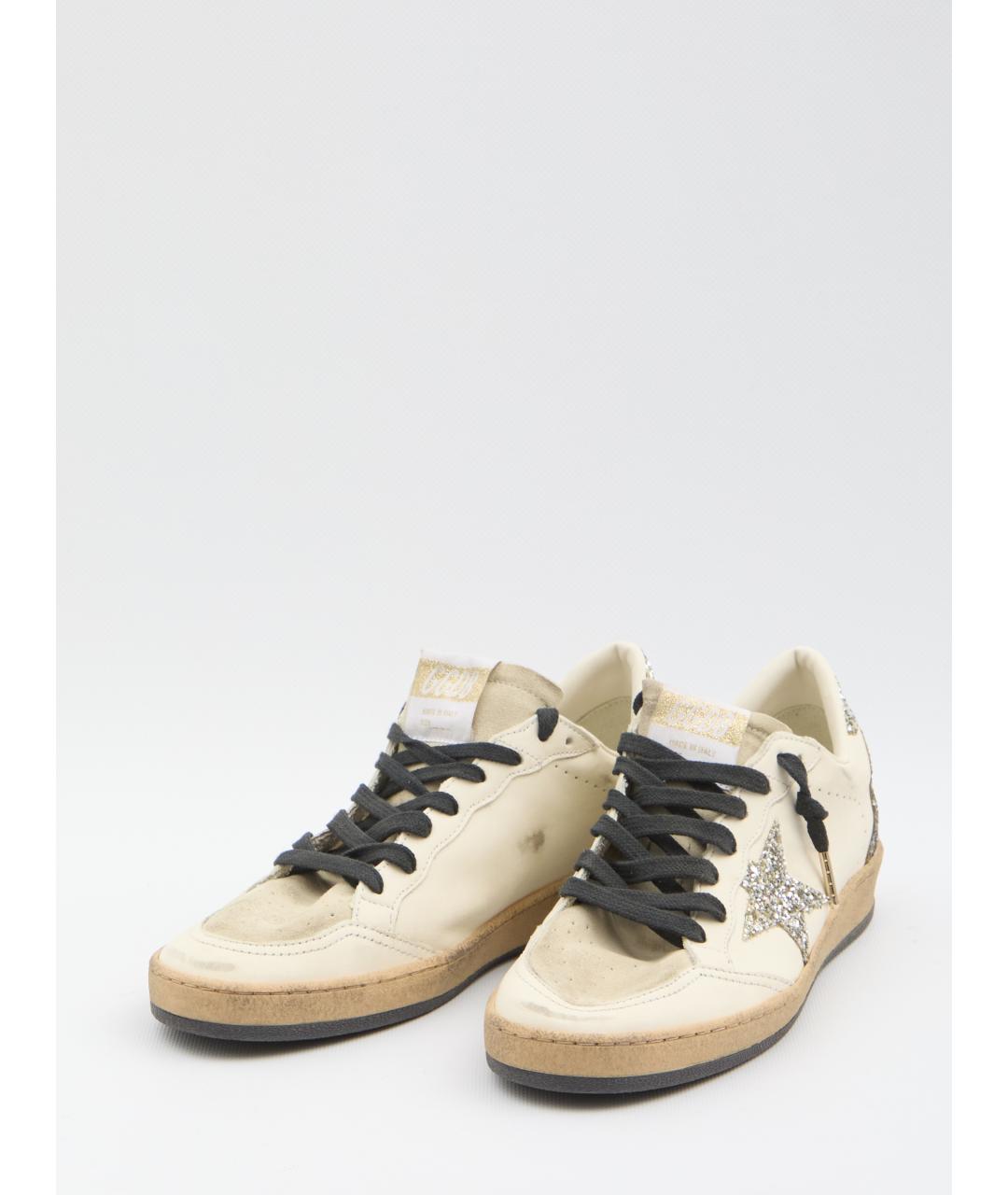 GOLDEN GOOSE DELUXE BRAND Мульти кожаные кеды, фото 2