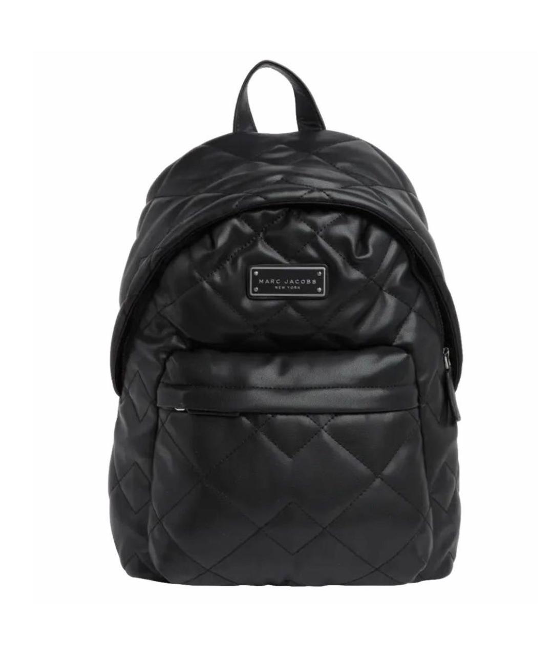 MARC JACOBS Черный рюкзак из искусственной кожи, фото 1