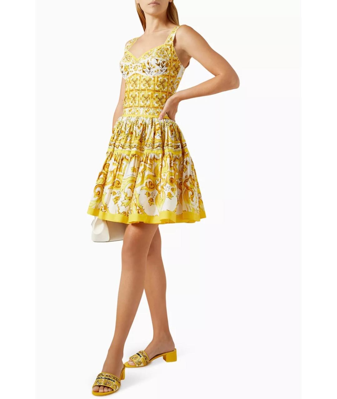 DOLCE&GABBANA Мульти юбка мини, фото 6