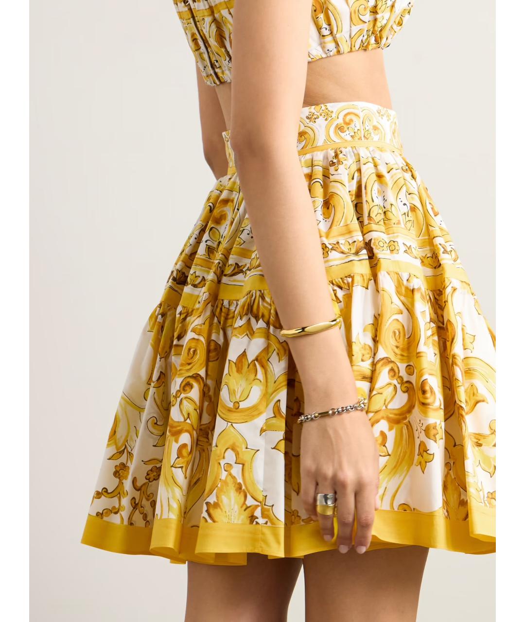 DOLCE&GABBANA Мульти юбка мини, фото 4