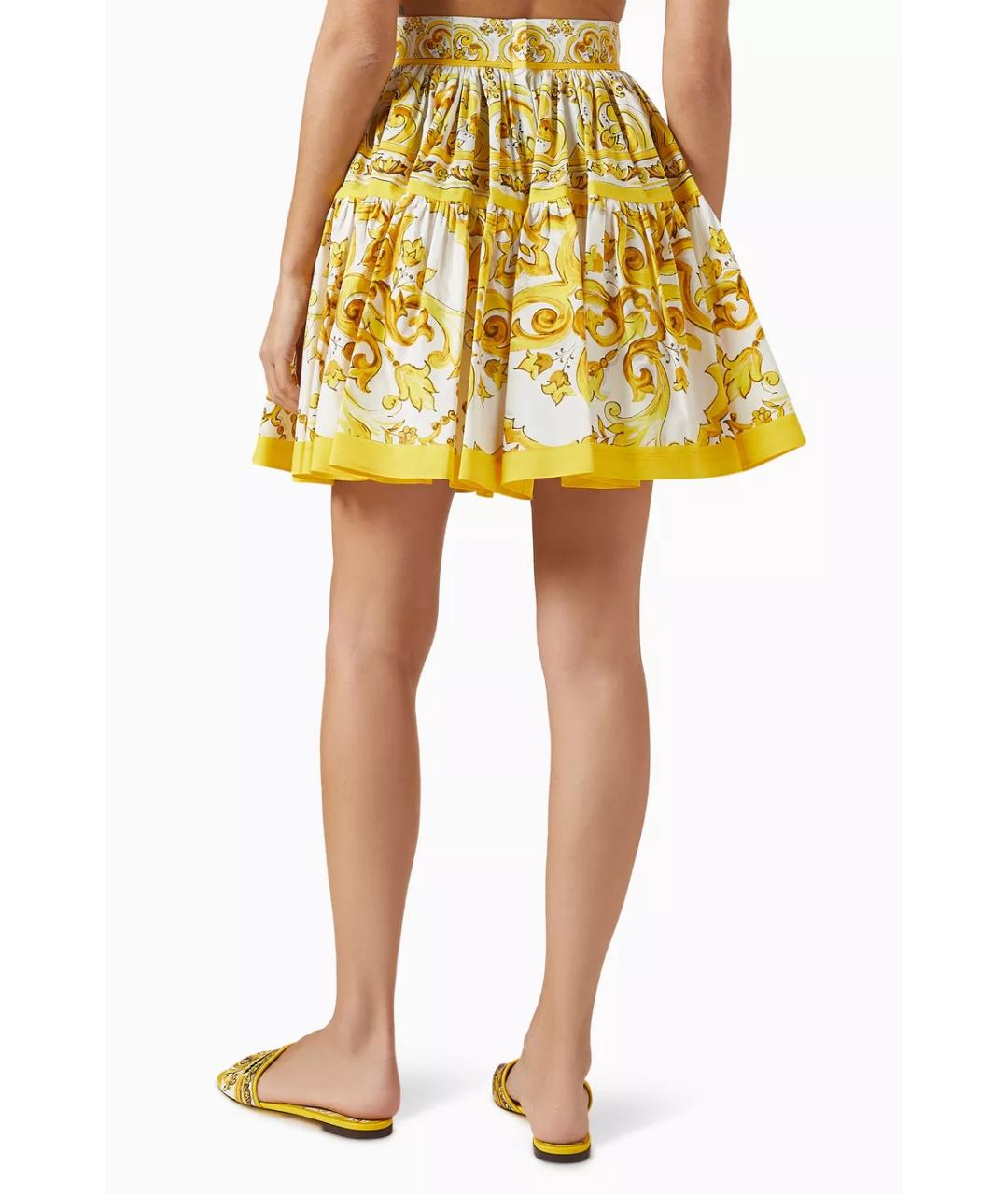 DOLCE&GABBANA Мульти юбка мини, фото 9