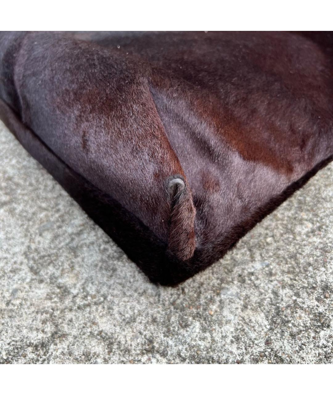 GUCCI Коричневая сумка тоут из экзотической кожи, фото 8