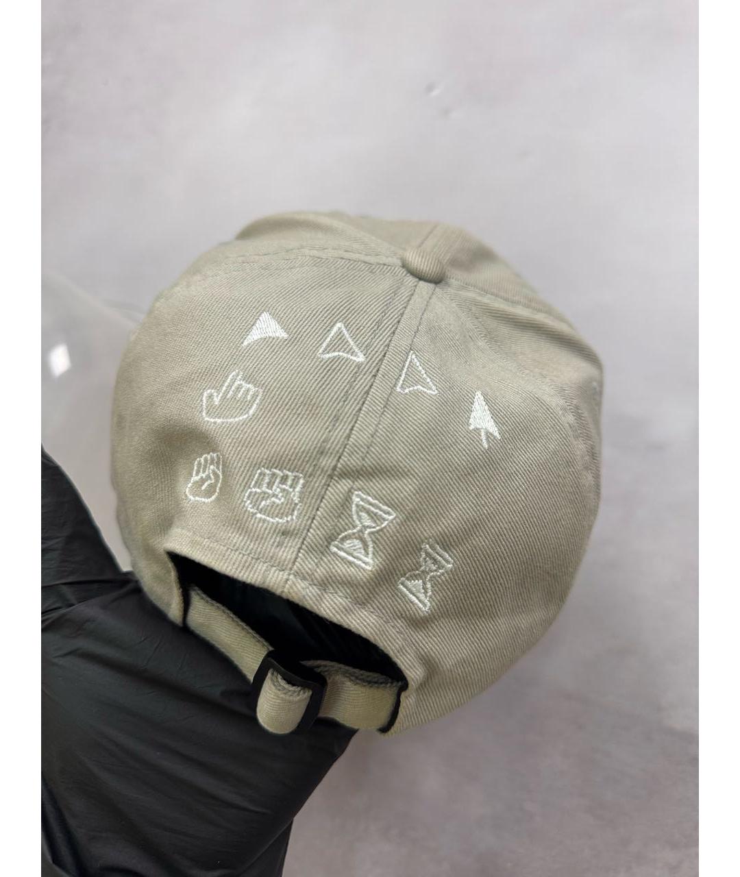 CAV EMPT Бежевая хлопковая кепка/бейсболка, фото 3