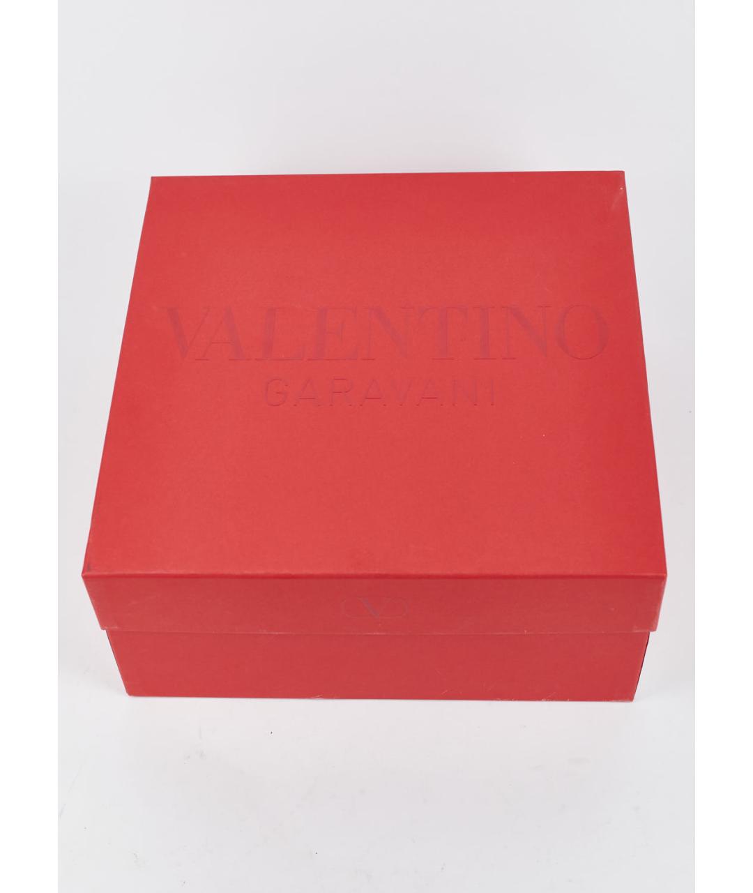 VALENTINO Черные кожаные лоферы, фото 7