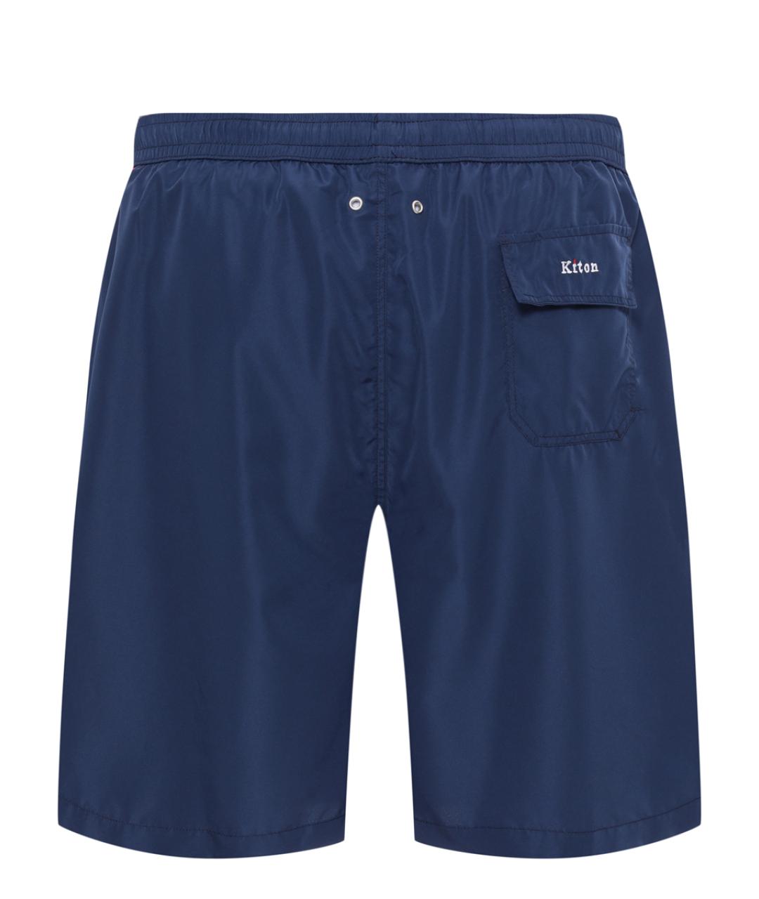 KITON Синие шорты, фото 2
