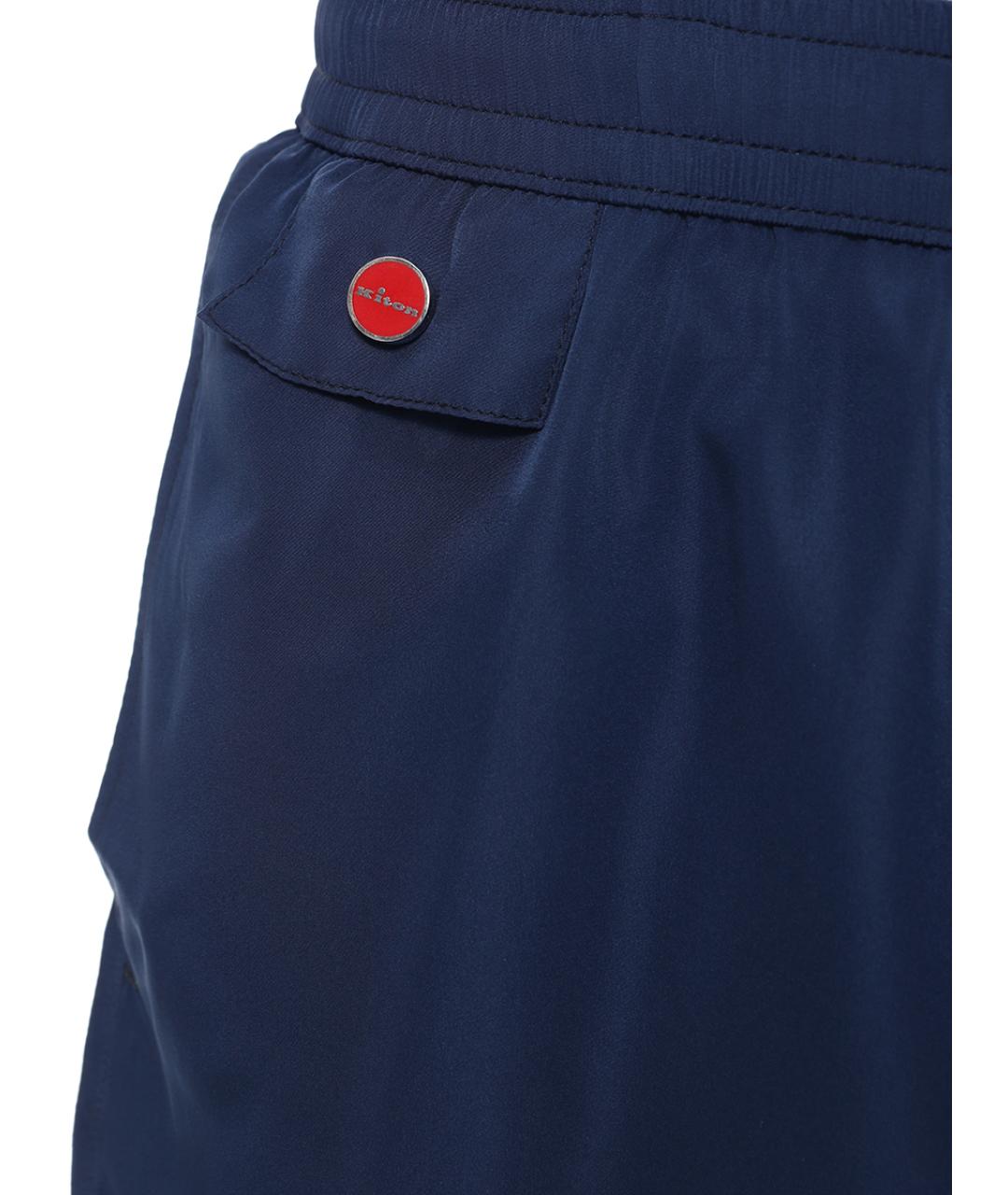 KITON Синие шорты, фото 3