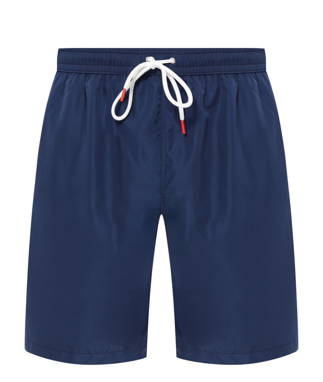 KITON Синие шорты, фото 1