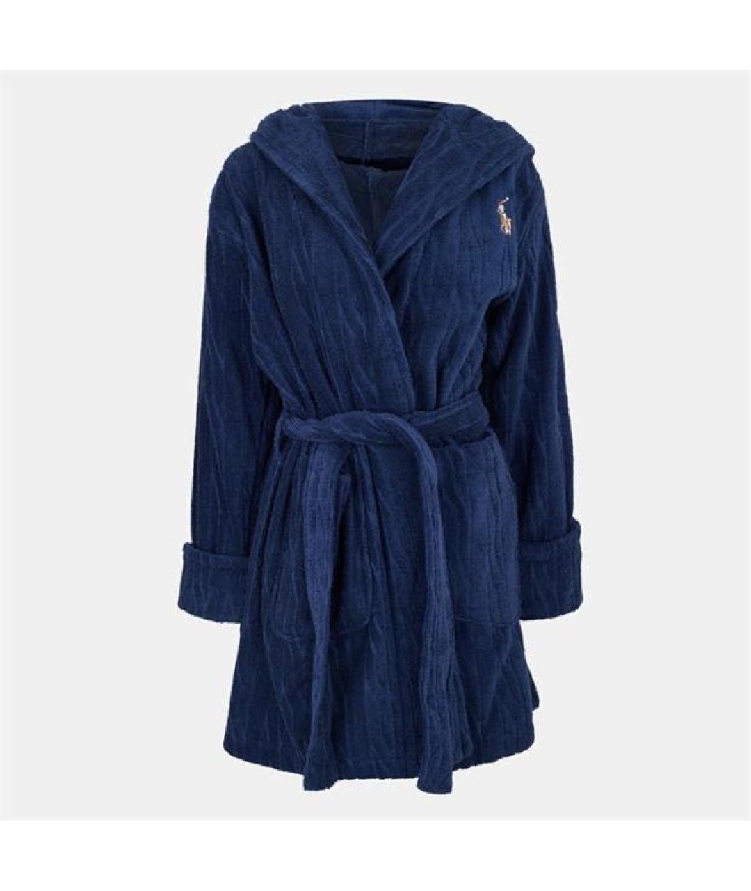 POLO RALPH LAUREN Темно-синий халаты, фото 4