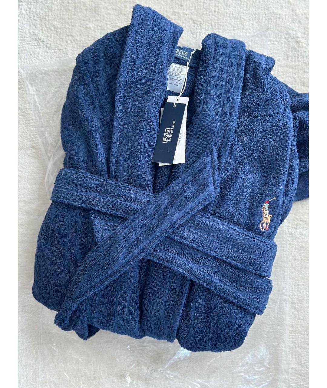 POLO RALPH LAUREN Темно-синий халаты, фото 3