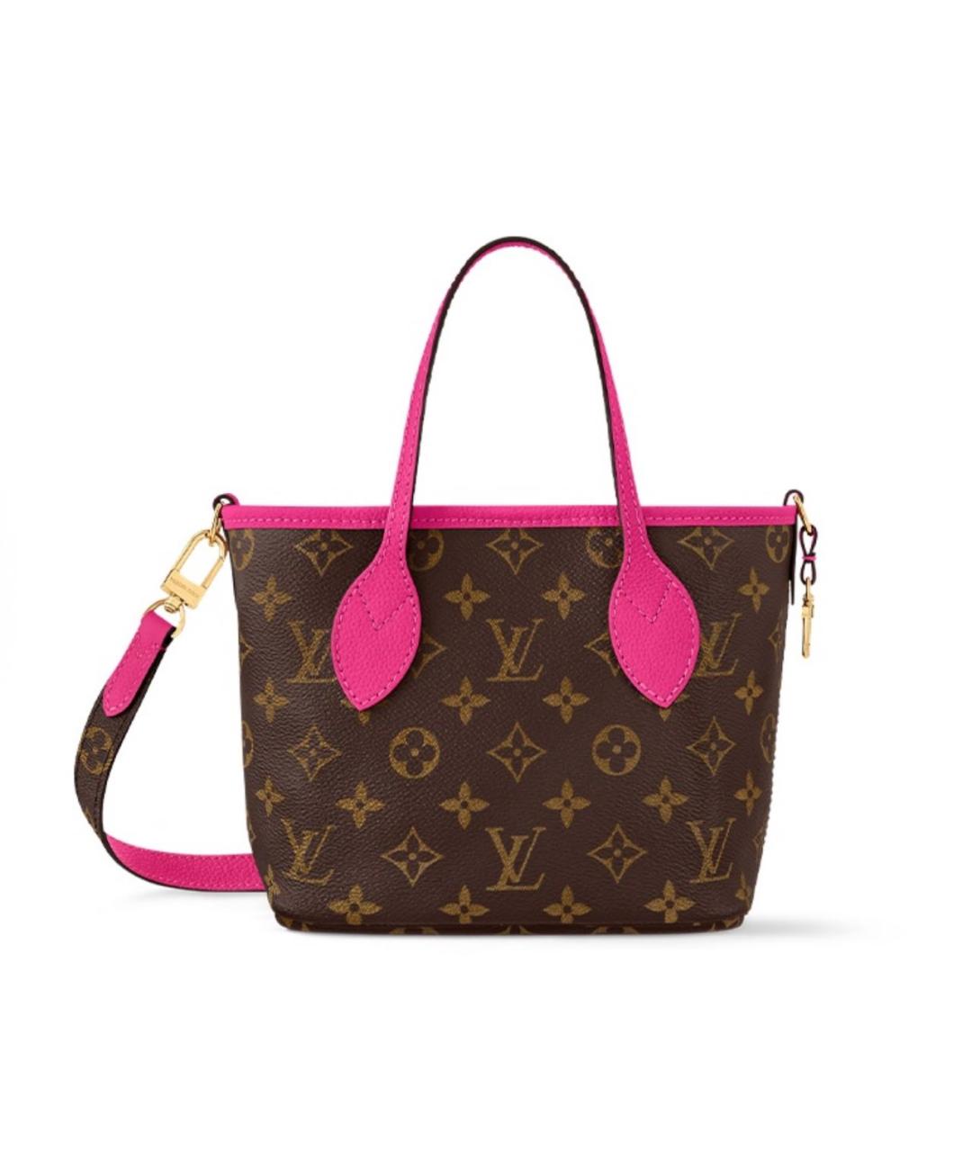 LOUIS VUITTON Розовая сумка тоут, фото 2