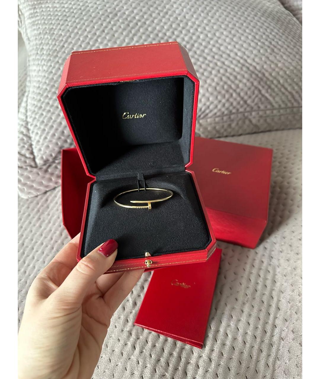 CARTIER Золотой браслет из желтого золота, фото 3
