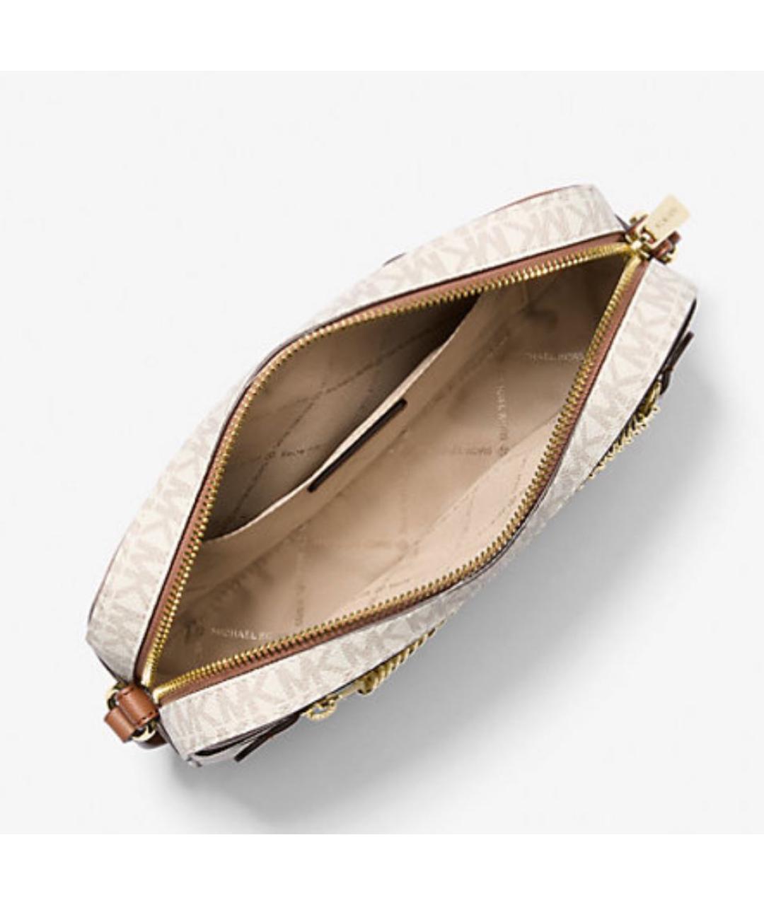 MICHAEL KORS Бежевая сумка через плечо, фото 3