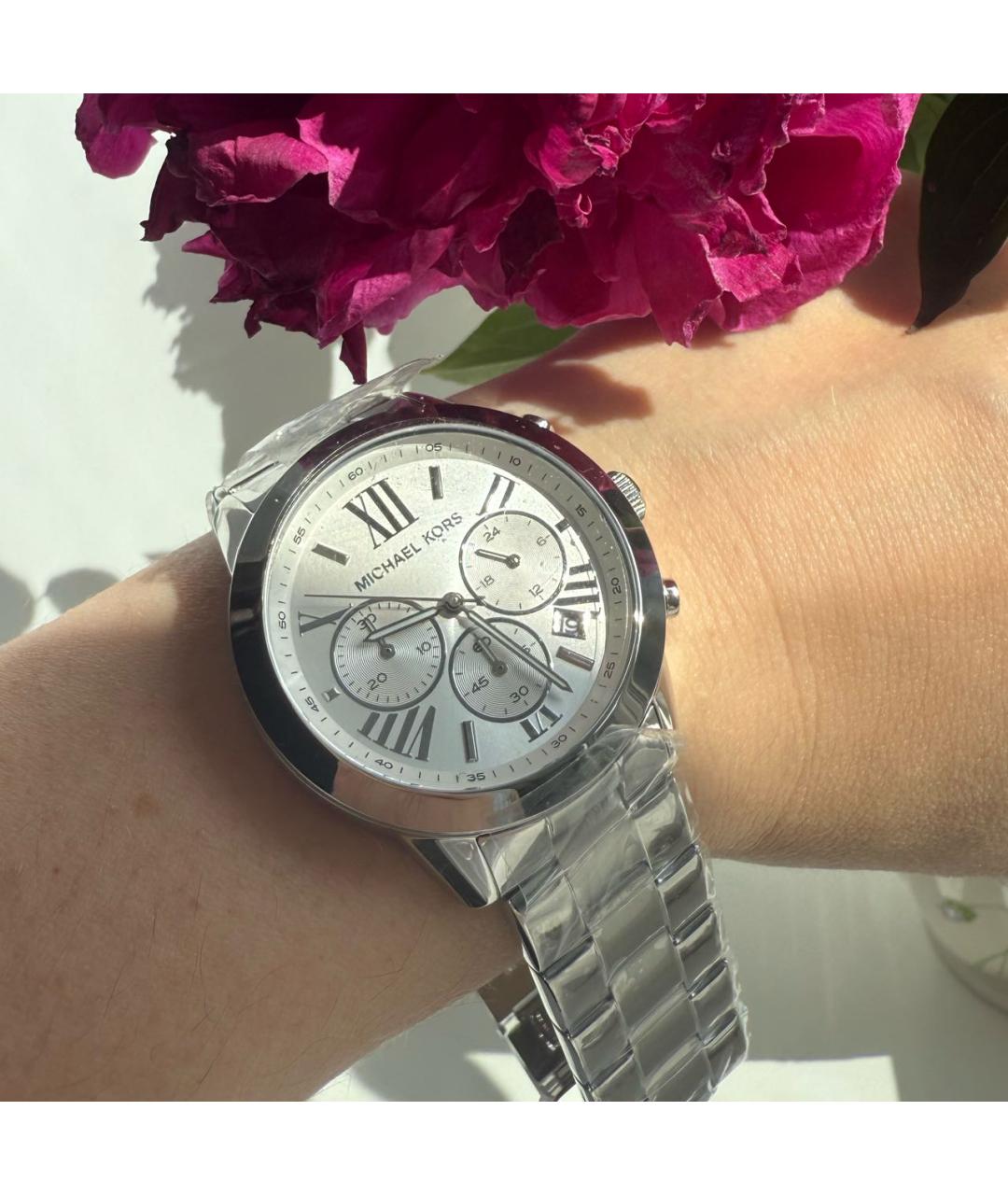 MICHAEL KORS Серебряные стальные часы, фото 3