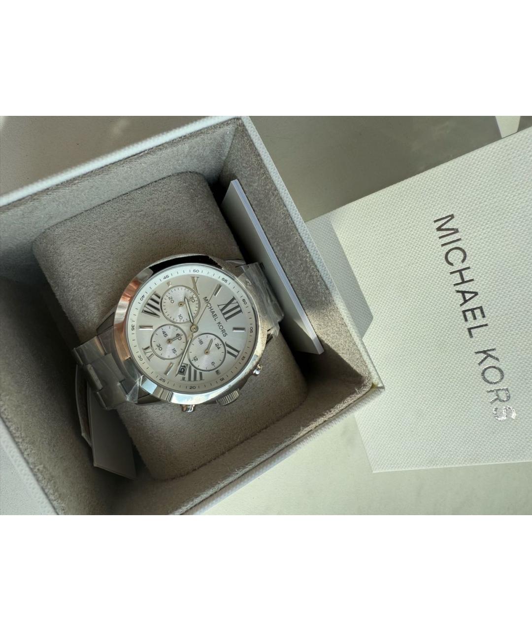 MICHAEL KORS Серебряные стальные часы, фото 4