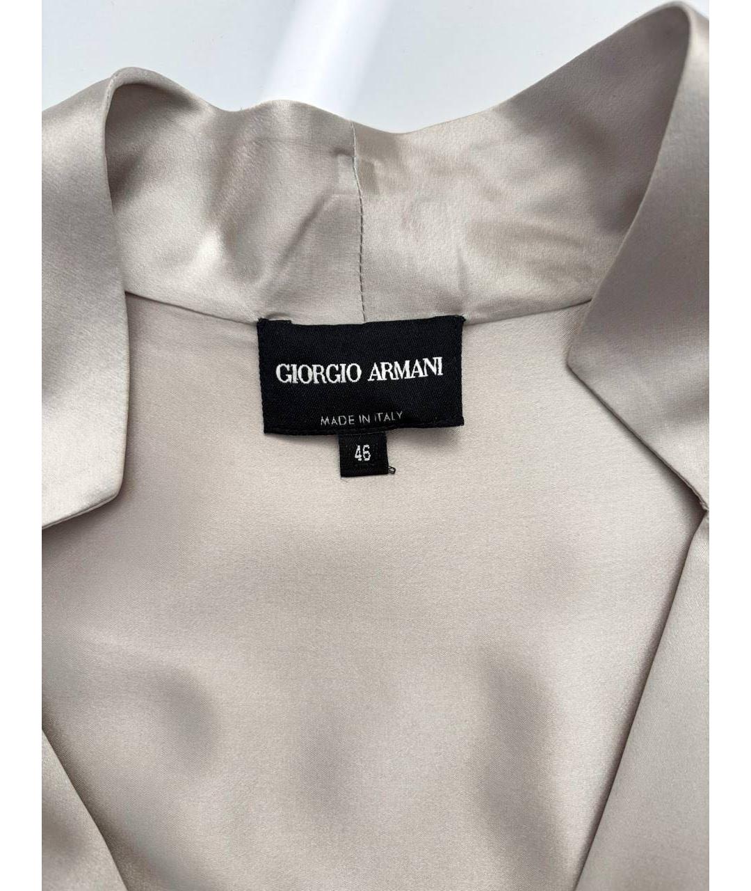 GIORGIO ARMANI Шелковая блузы, фото 3