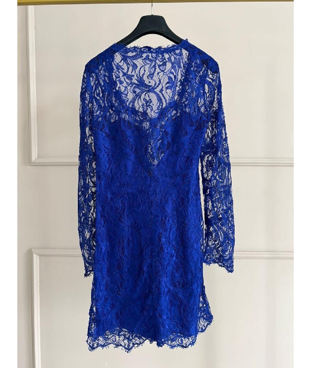 EMILIO PUCCI Синее вискозное платье, фото 2