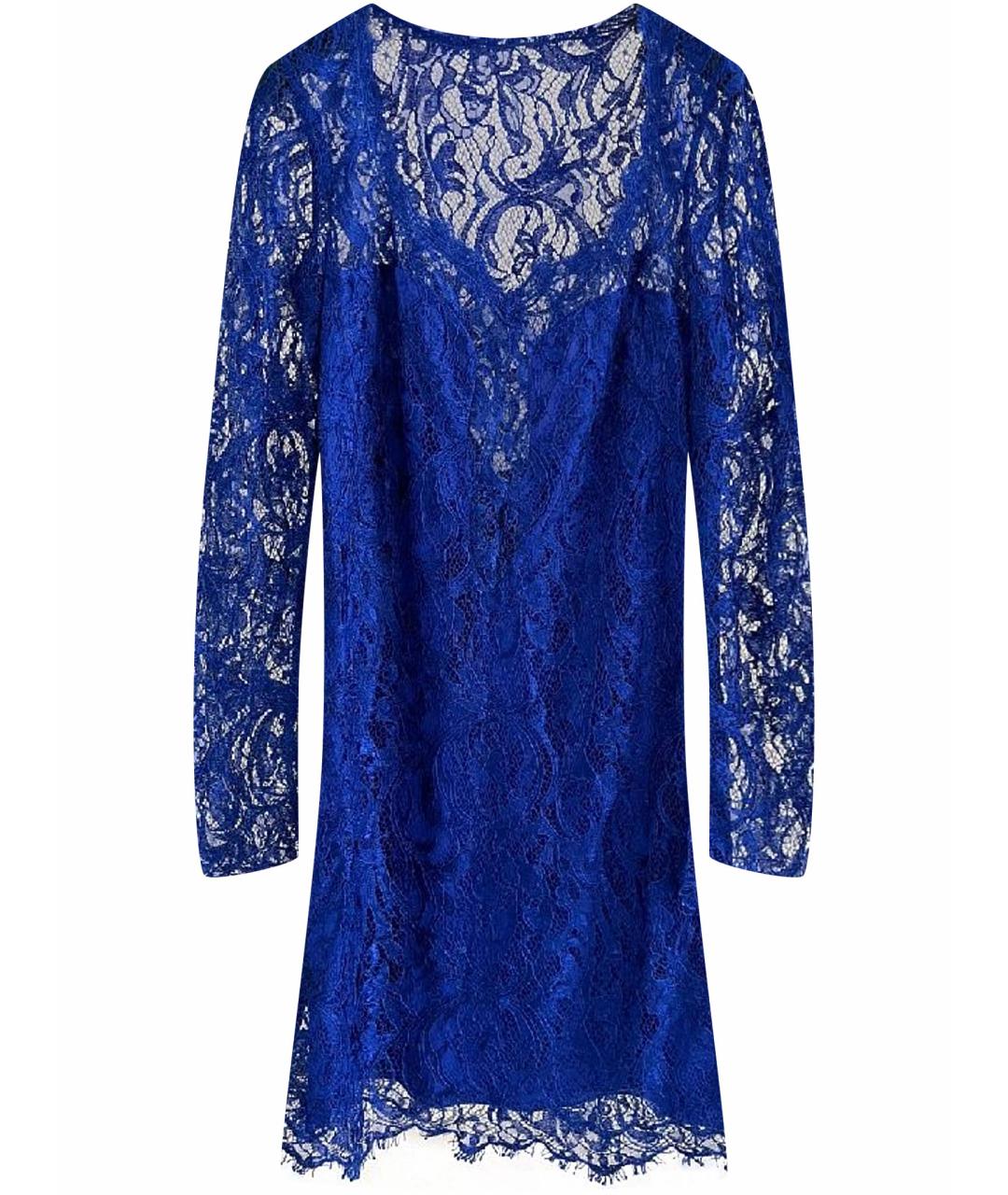 EMILIO PUCCI Синее вискозное платье, фото 1