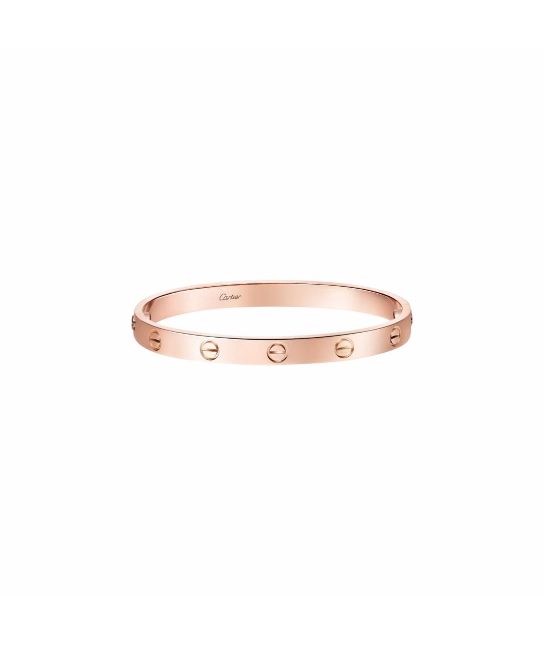 CARTIER Золотой браслет из розового золота, фото 8