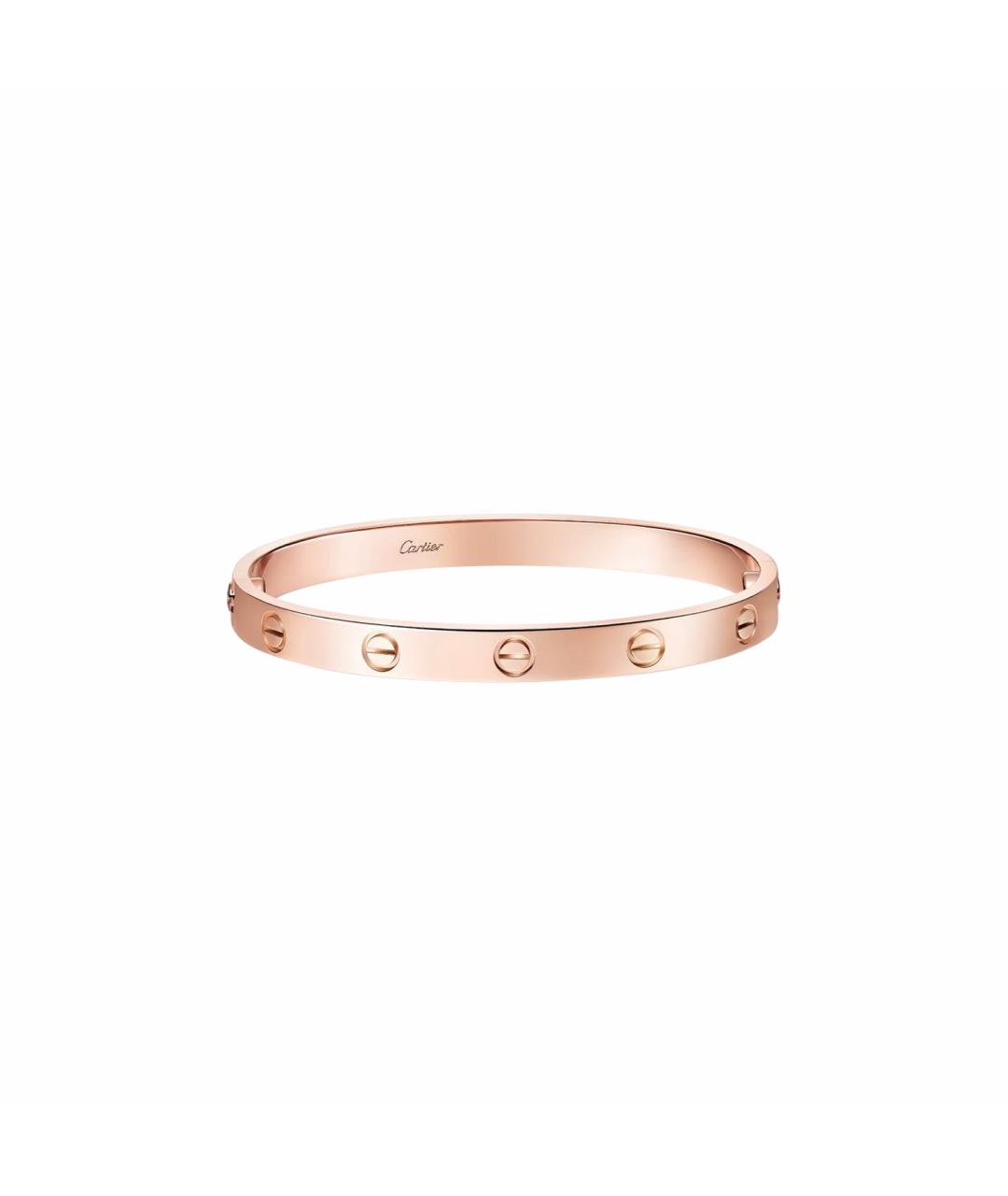 CARTIER Золотой браслет из розового золота, фото 1