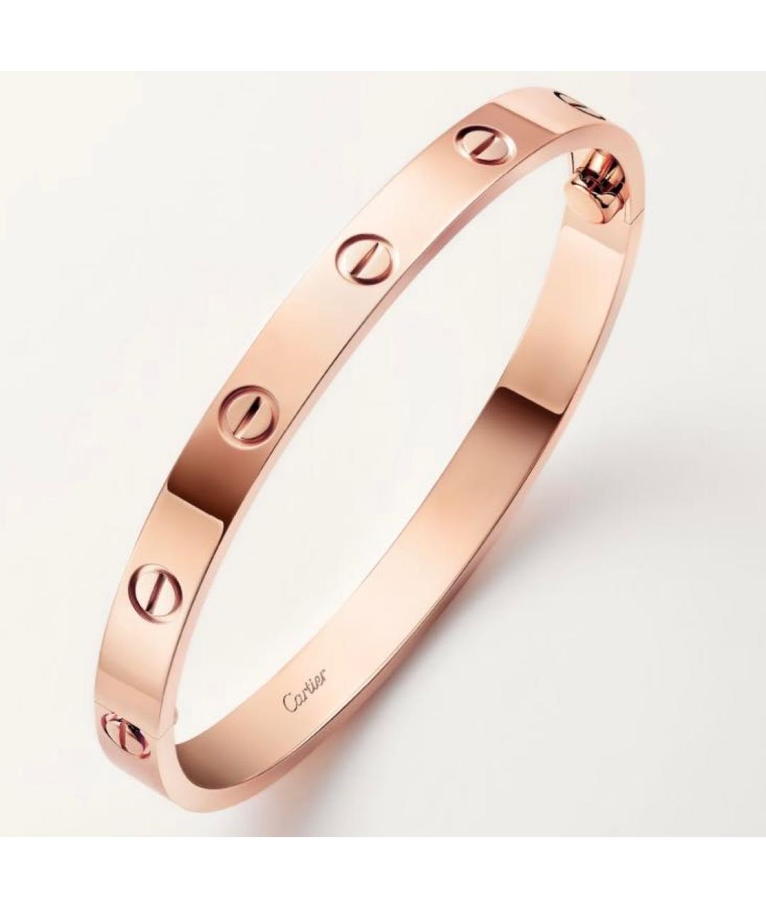 CARTIER Золотой браслет из розового золота, фото 3