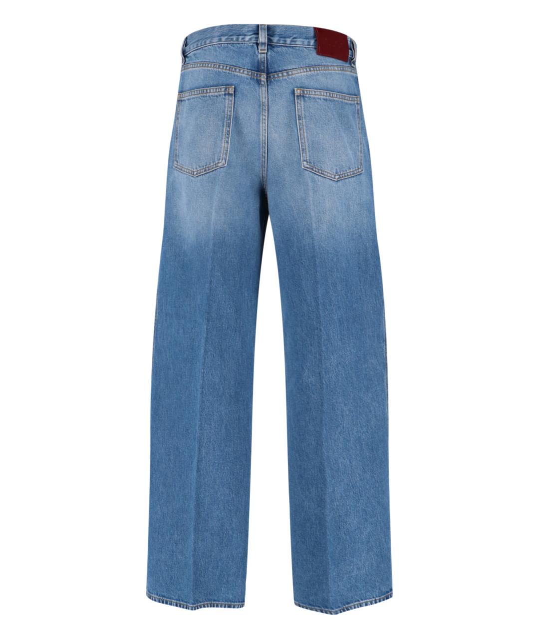 GUCCI Синие прямые джинсы, фото 2