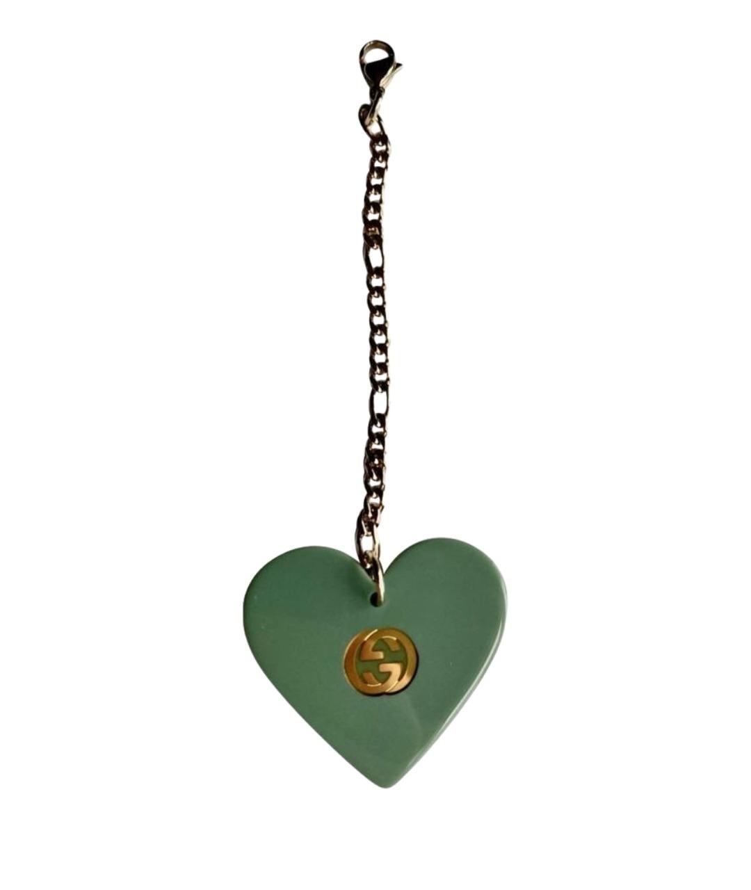 GUCCI Зеленый брелок, фото 1