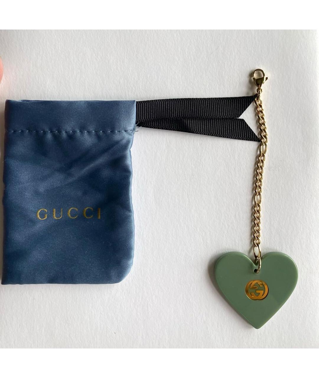 GUCCI Зеленый брелок, фото 2