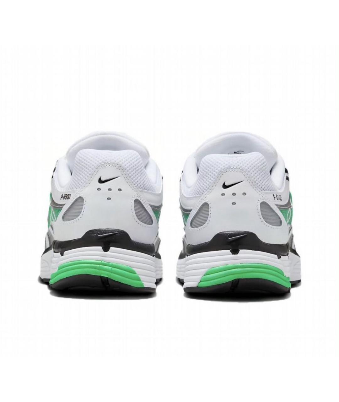 NIKE Зеленые текстильные низкие кроссовки / кеды, фото 4