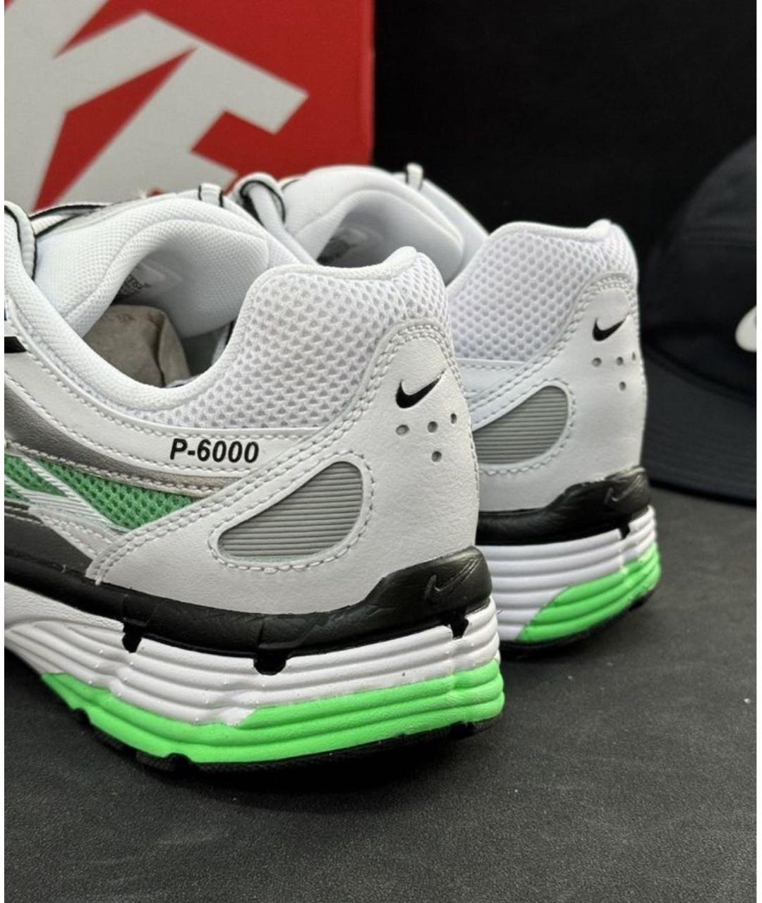 NIKE Зеленые текстильные низкие кроссовки / кеды, фото 7