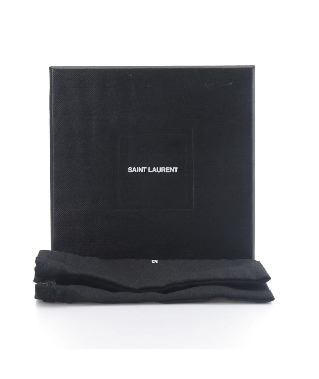 SAINT LAURENT Золотые серьги, фото 2
