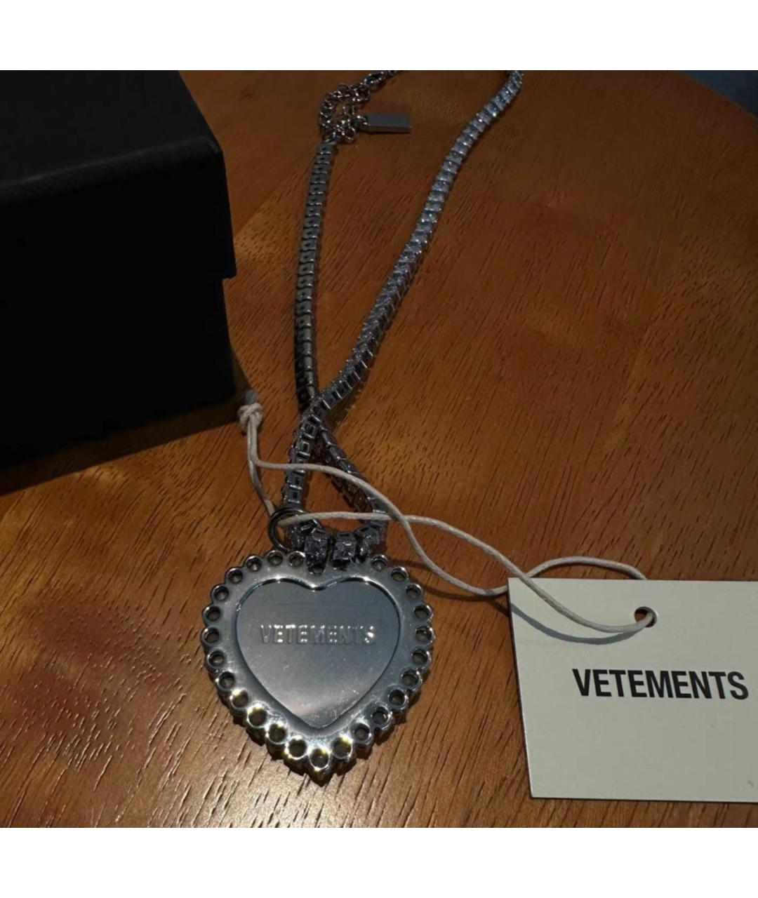 VETEMENTS Голубая цепочка/подвеска, фото 4