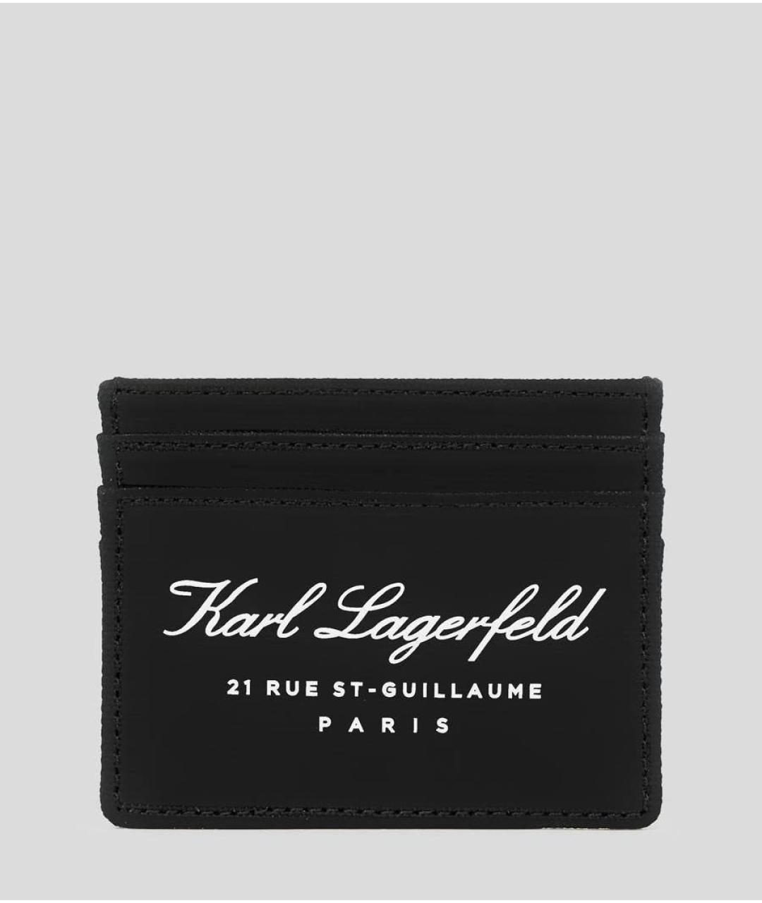 KARL LAGERFELD Черный кардхолдер, фото 5