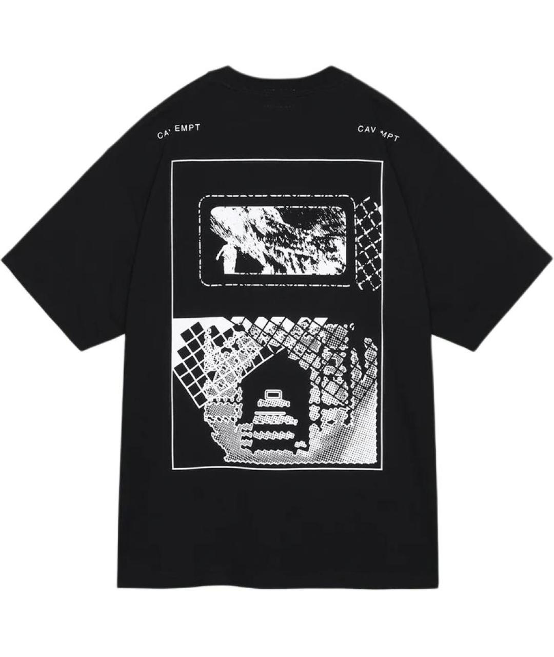 CAV EMPT Черная хлопковая футболка, фото 2