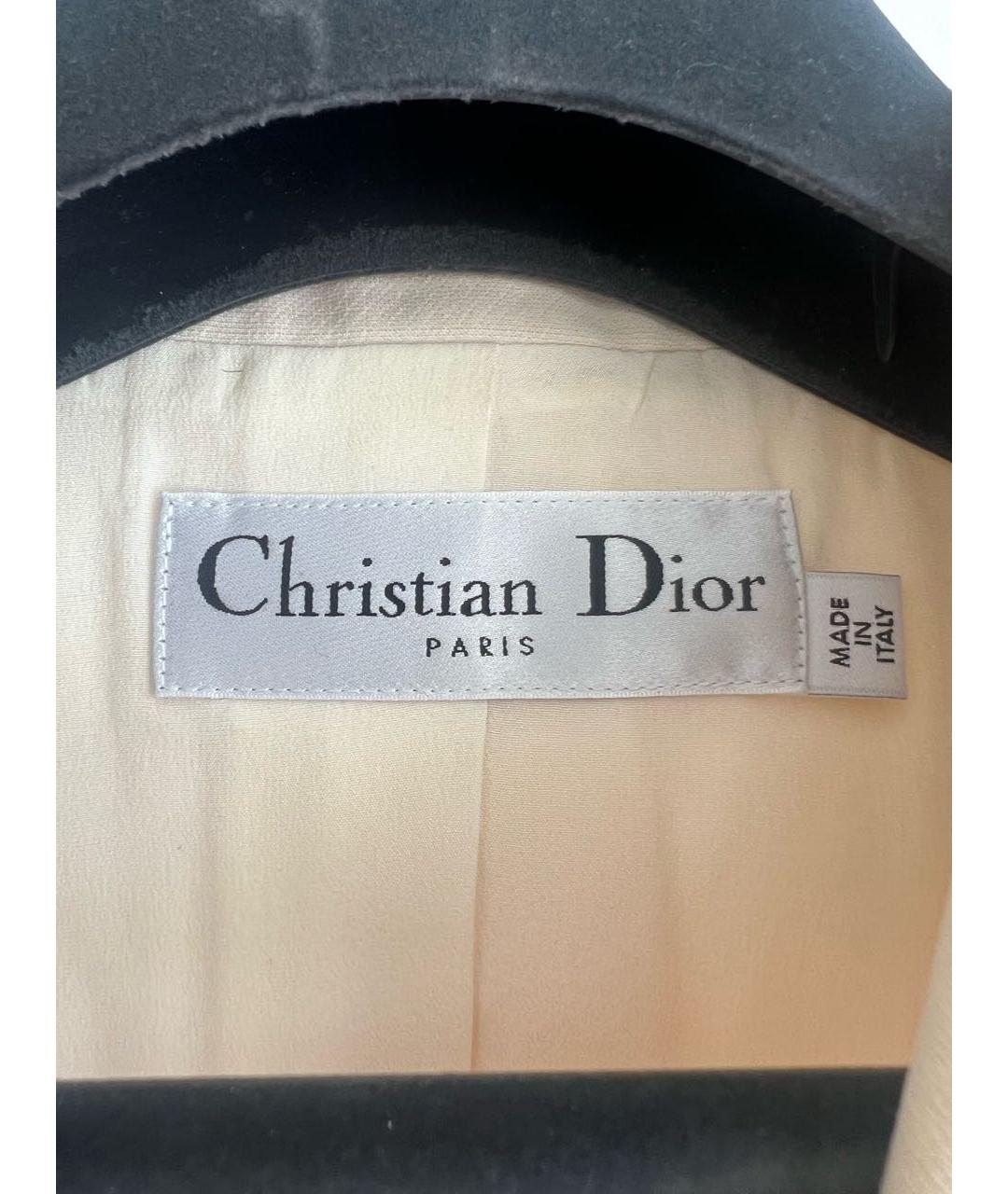 CHRISTIAN DIOR Шерстяное коктейльное платье, фото 5