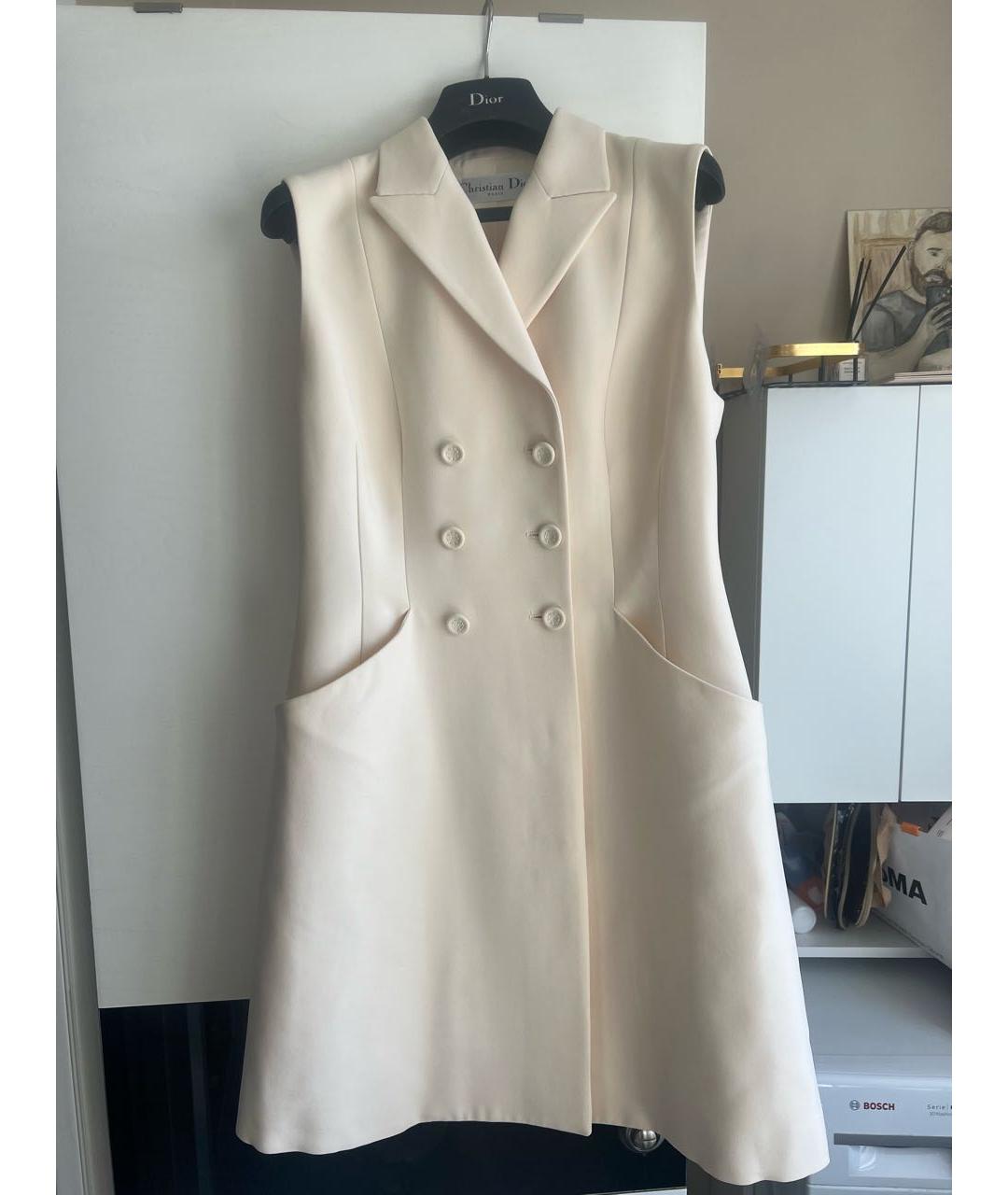 CHRISTIAN DIOR Шерстяное коктейльное платье, фото 7