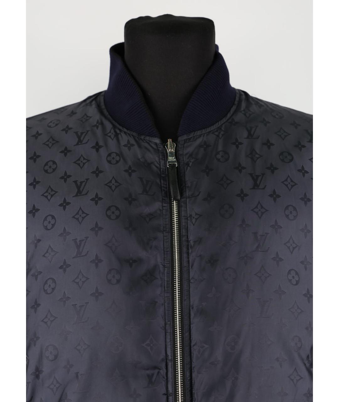 LOUIS VUITTON Черная полиэстеровая куртка, фото 3