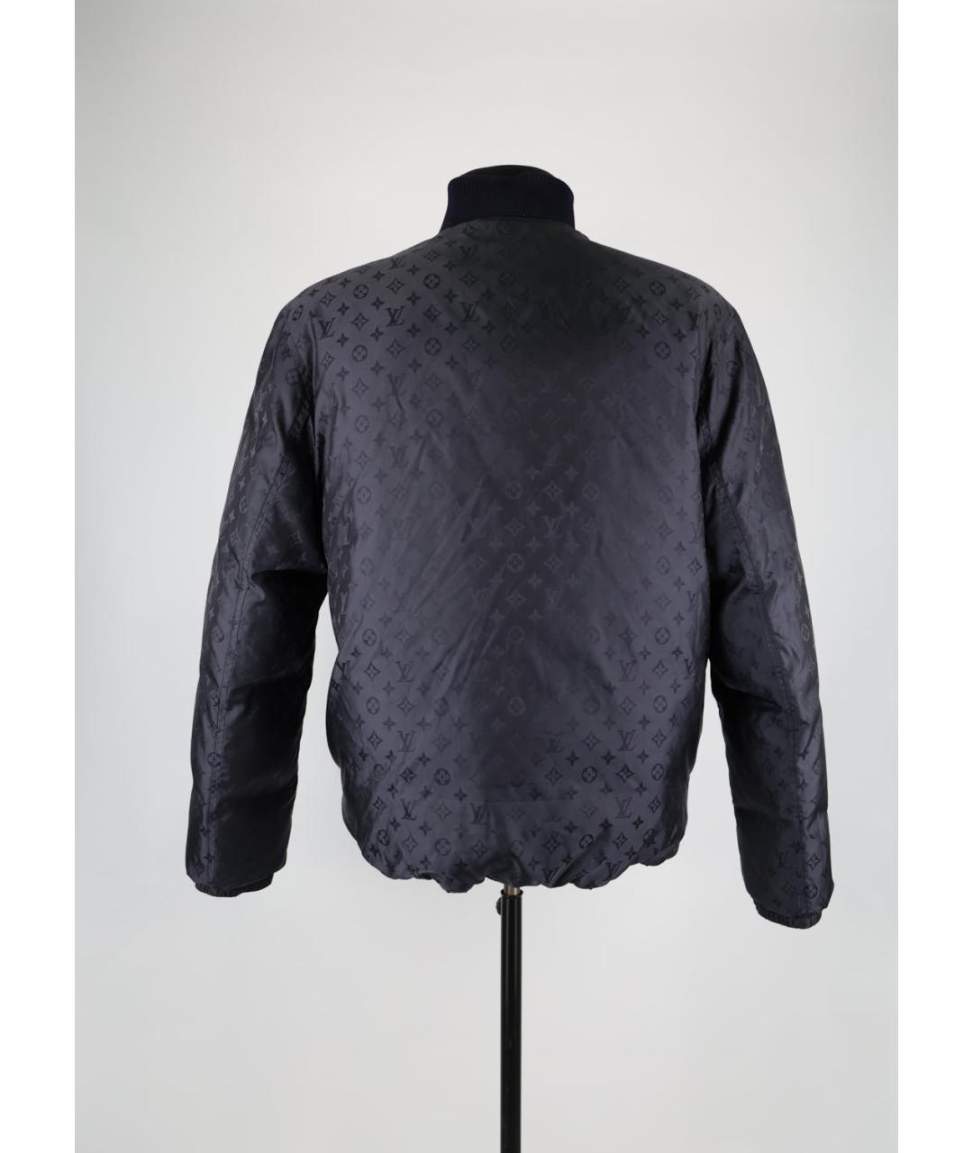 LOUIS VUITTON Черная полиэстеровая куртка, фото 4