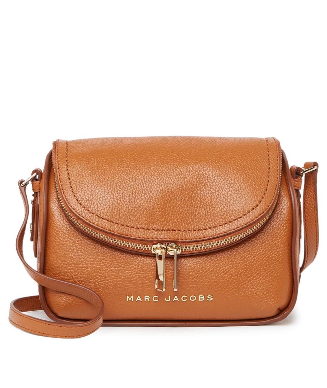 MARC JACOBS Коричневая кожаная сумка через плечо, фото 9