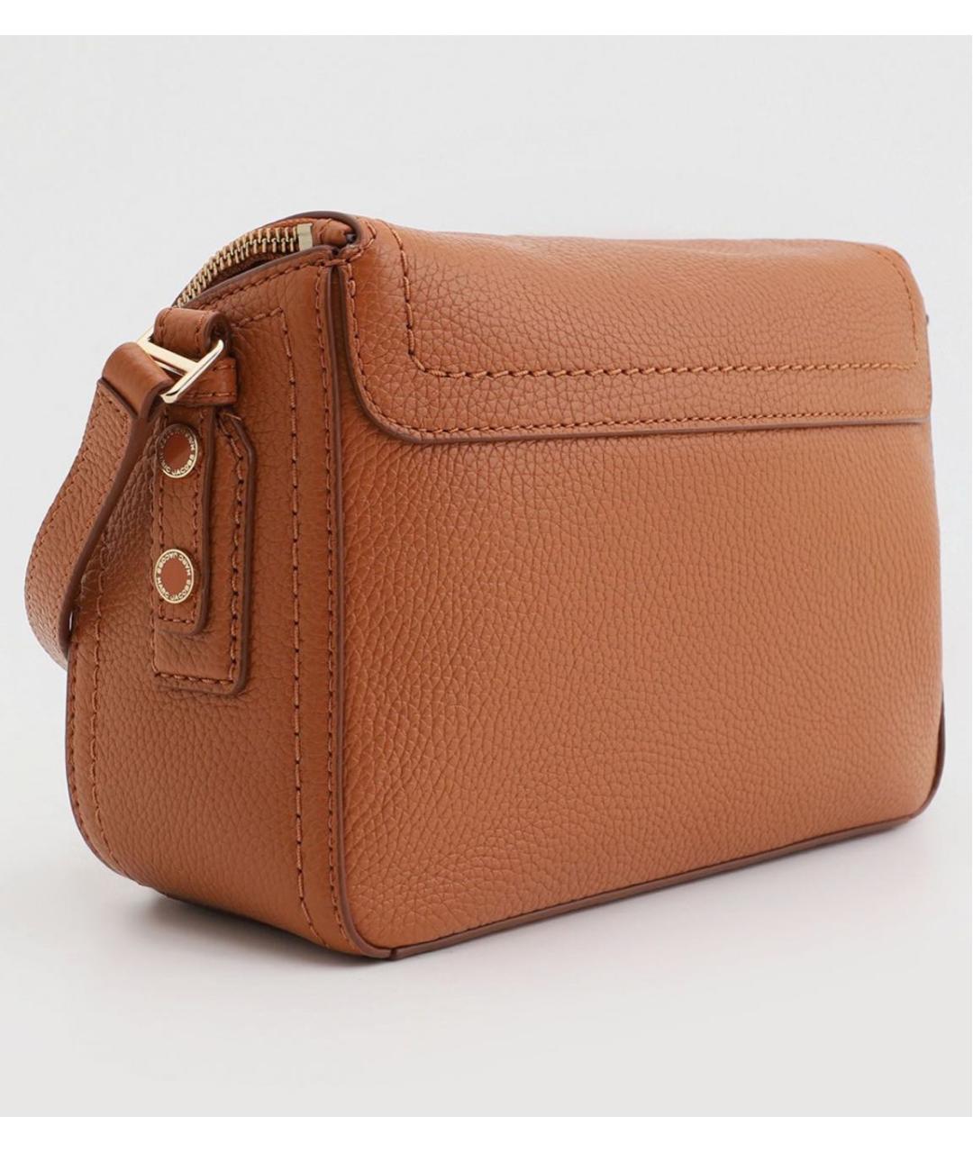 MARC JACOBS Коричневая кожаная сумка через плечо, фото 2