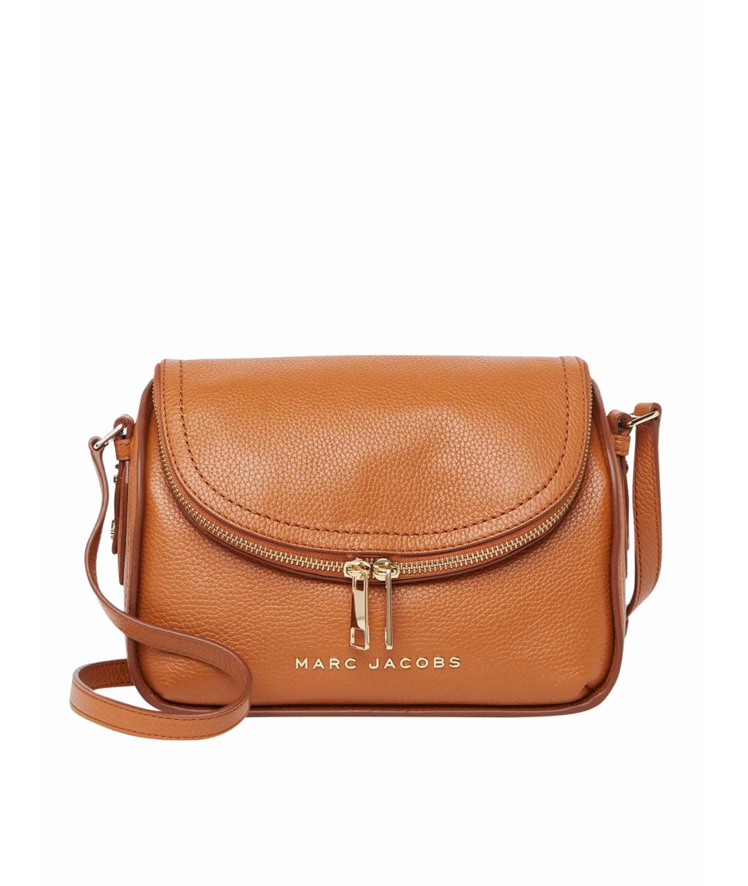 MARC JACOBS Коричневая кожаная сумка через плечо, фото 1