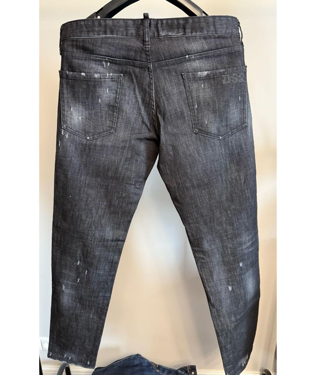 DSQUARED2 Черные хлопковые джинсы, фото 2