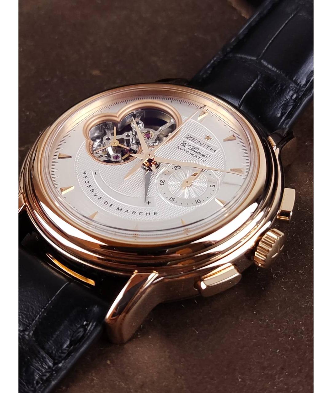 ZENITH Часы из розового золота, фото 4