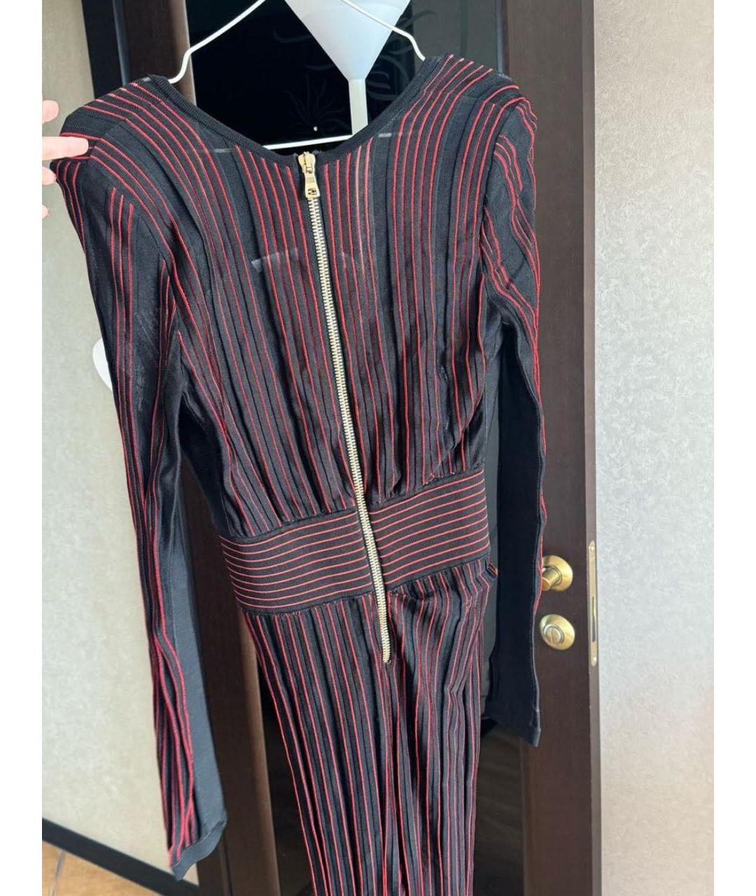 BALMAIN Бордовый комбинезон, фото 2